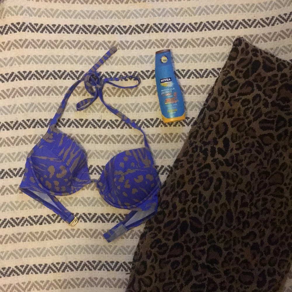 Victoria’s Secret Animal Print Bikini Top